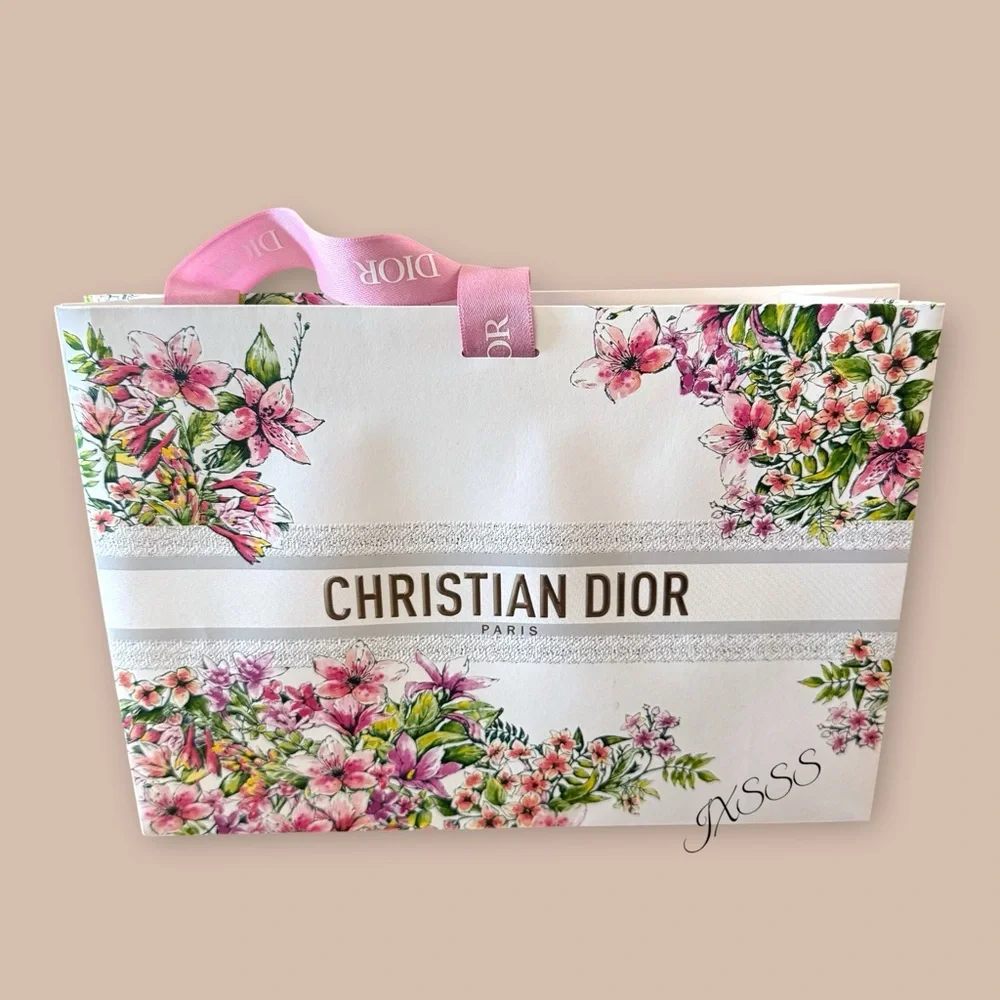 Dior (Spring 2024) Medium Sized Floral Gift Bag
